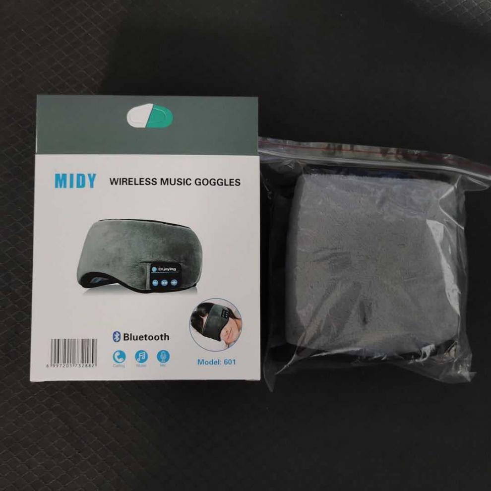 Sleeping blackout bluetooth eye mask for home travel smart popular eye mask with bluetooth 5.3 headphones wireless music