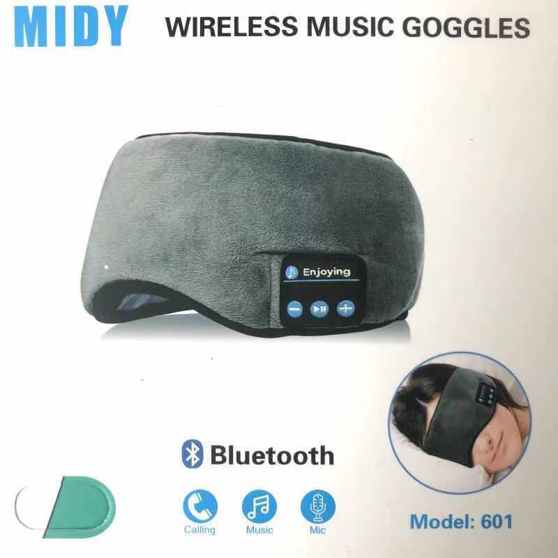 Sleeping blackout bluetooth eye mask for home travel smart popular eye mask with bluetooth 5.3 headphones wireless music