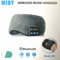 Sleeping blackout bluetooth eye mask for home travel smart popular eye mask with bluetooth 5.3 headphones wireless music