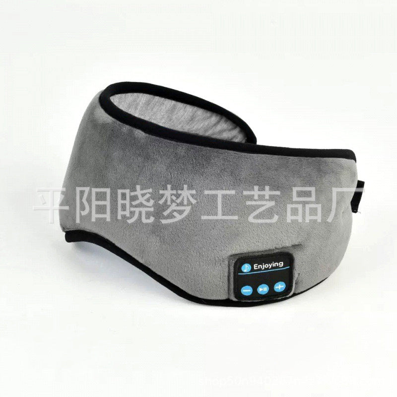 Sleeping blackout bluetooth eye mask for home travel smart popular eye mask with bluetooth 5.3 headphones wireless music